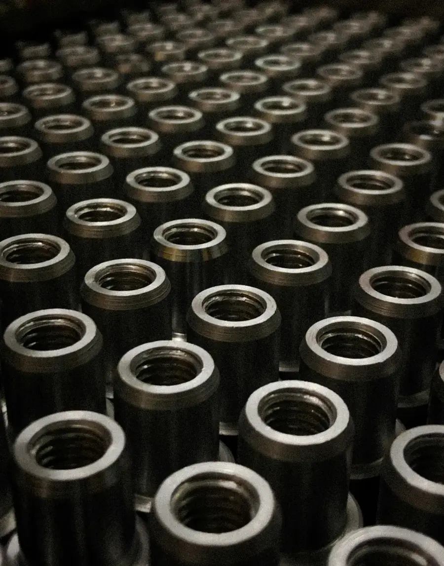 Precision machined metal components