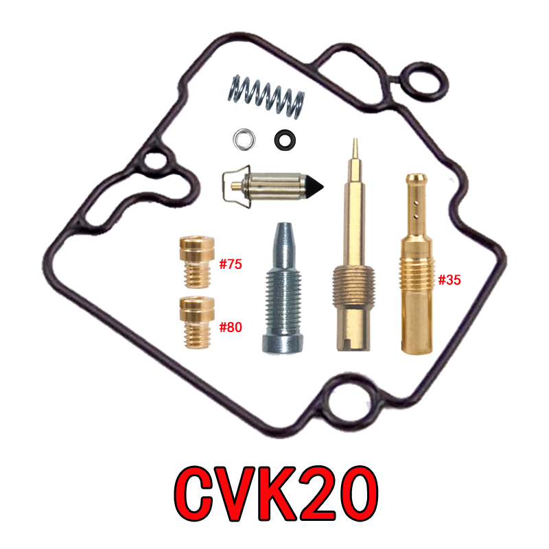 Honda Honda Dio/GY50 Scooter 1988-2005 Carburetor Rebuild Kit