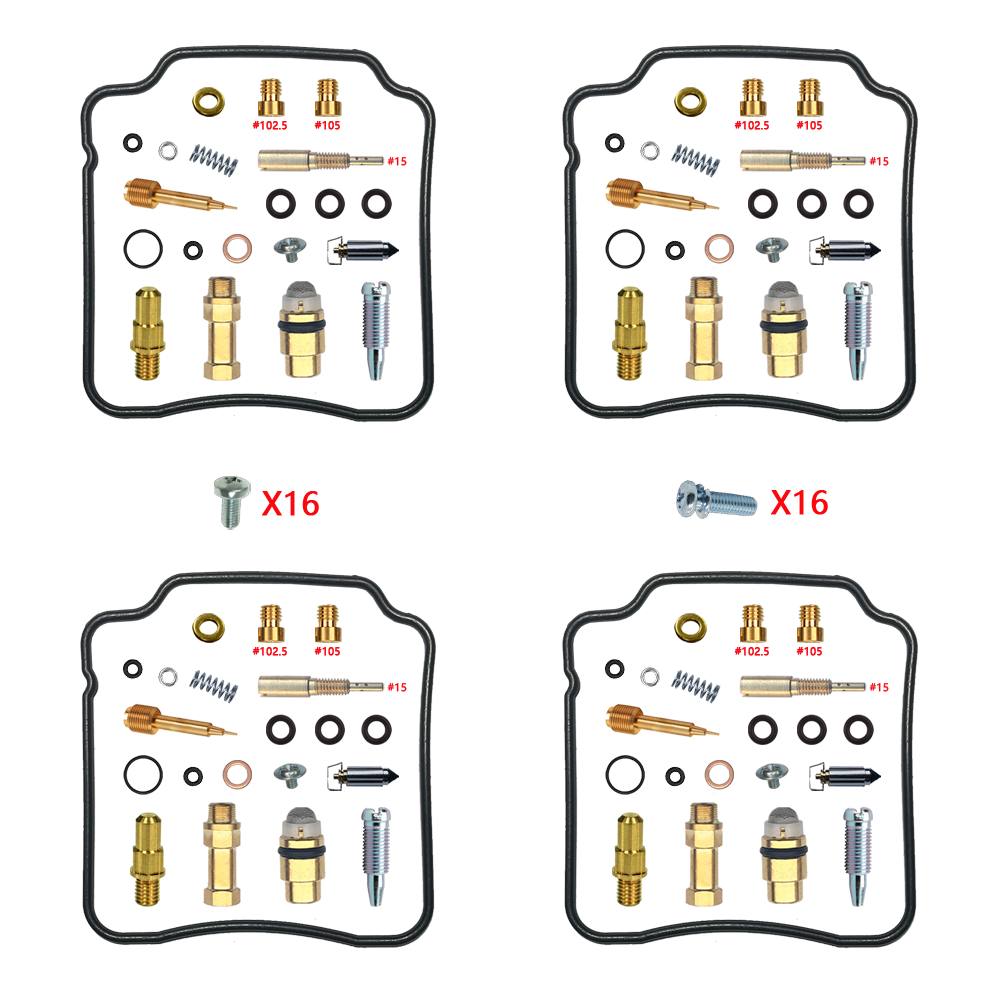 Yamaha FZR1000 EXUP 1987-1995 Carburetor Rebuild Kit